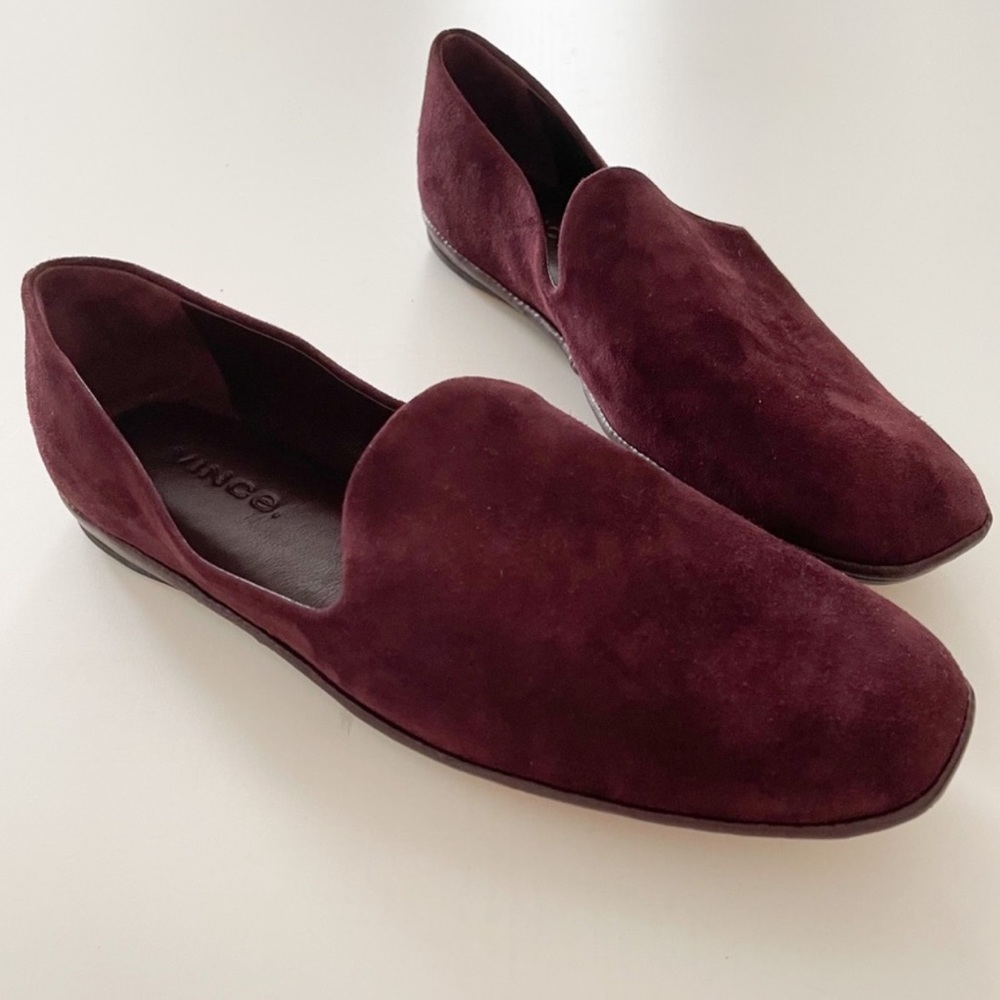 NWOT Vince Clark Suede Loafers